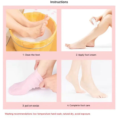 Anti-Cracking Moisturizing Gel Socks