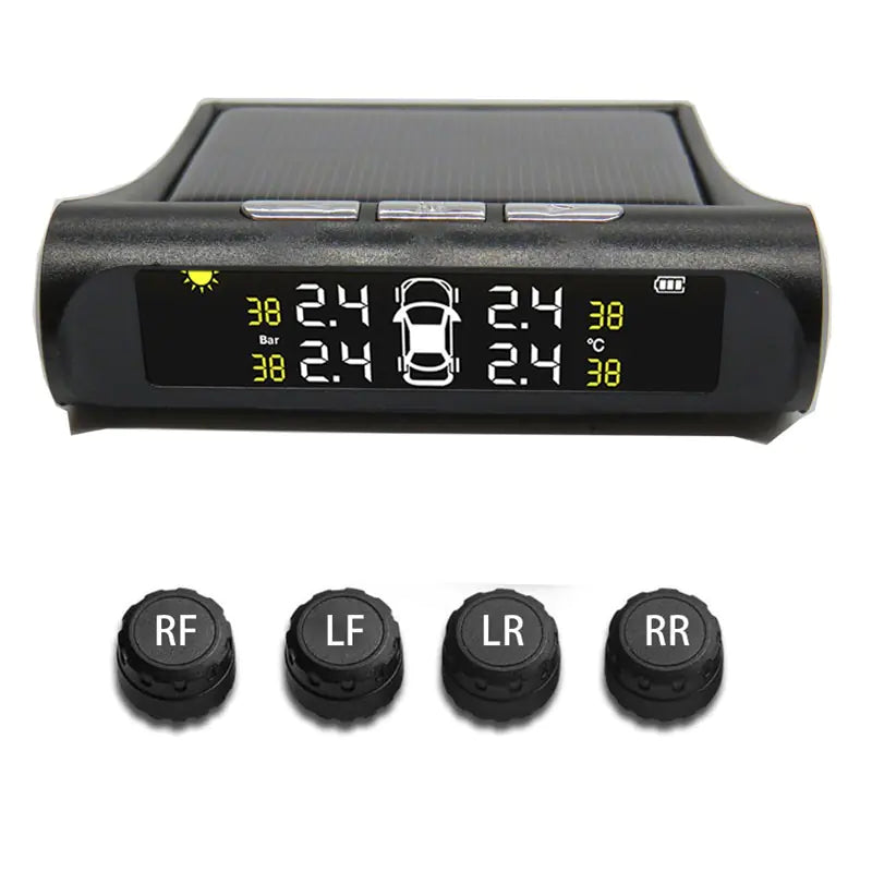 Solar Wireless Tire Pressure Monitoring System