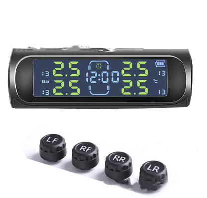 Solar Wireless Tire Pressure Monitoring System