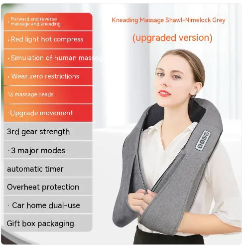 Electric Waist And Back Hot Compress Massager