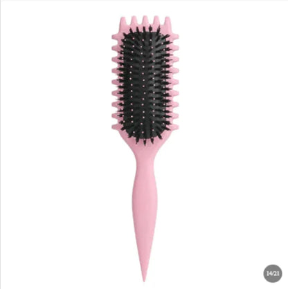 Bounce Shape Round Bristle Hair Brush