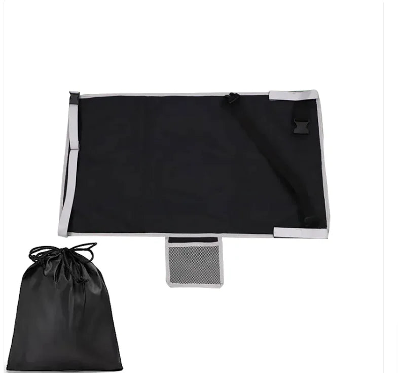 Portable Children's Airplane Seat Extender – Adjustable Travel Footrest for Kids