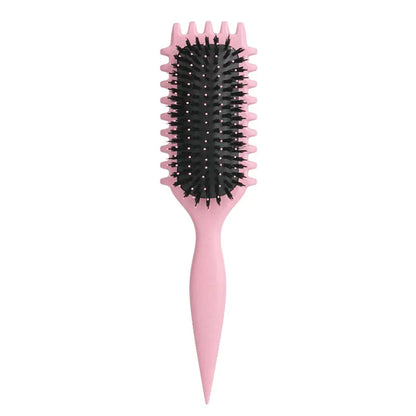 Bounce Shape Round Bristle Hair Brush