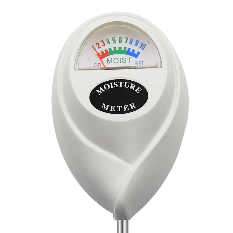Soil Moisture Meter with White Round Head (2-in-1)