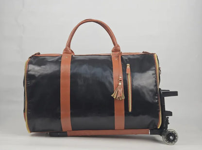 Large Capacity Folding Trolley Travel Bag