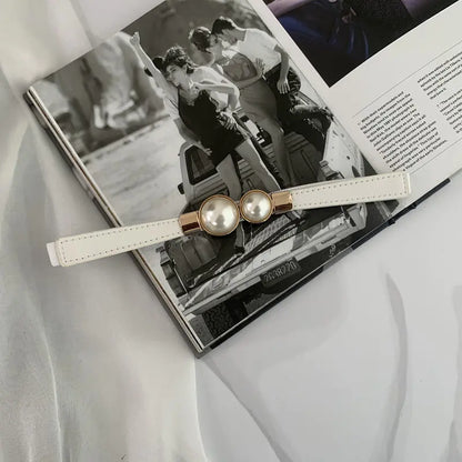 New Pearl Decorative Belt for Women - Versatile and Stylish