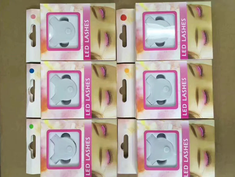 LED Eyelash Light for Cosplay and Halloween Decor