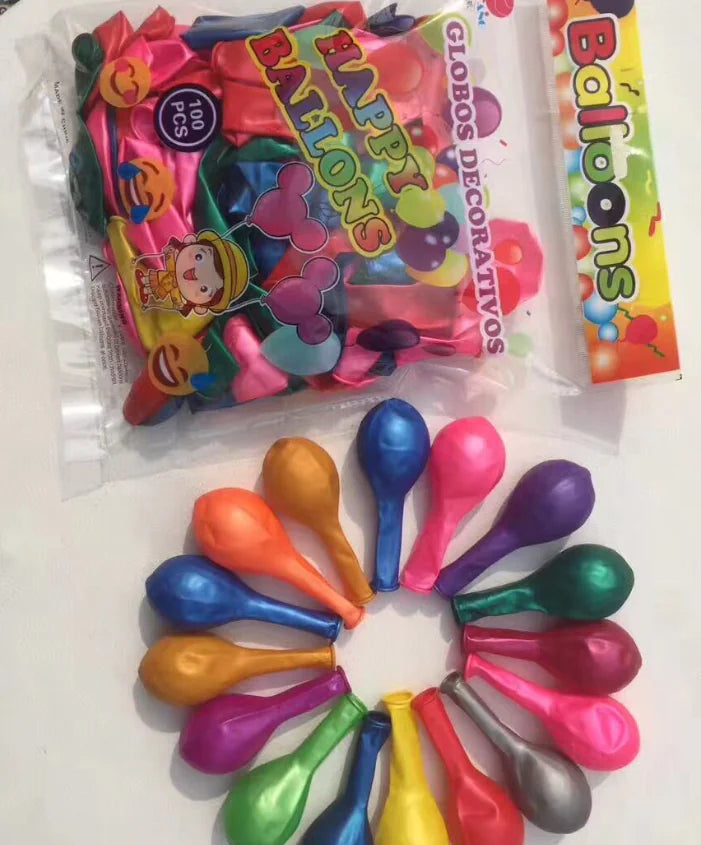 1.2g Pearl Thick 10-Inch Round Wedding Balloons