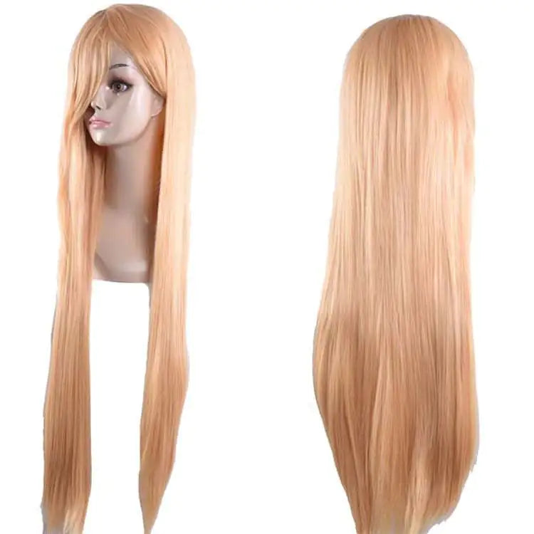 Long Straight Anime Wig with Natural Look