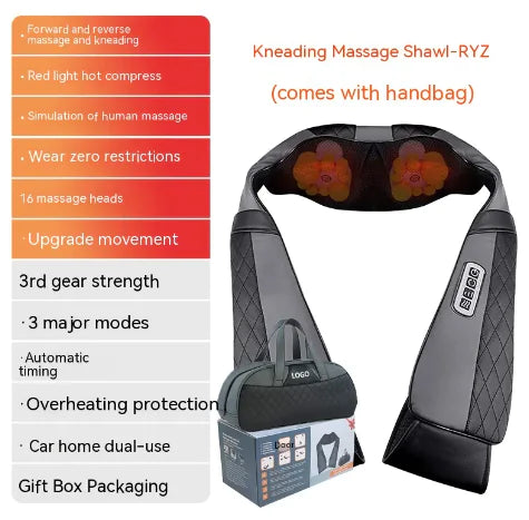 Electric Waist And Back Hot Compress Massager