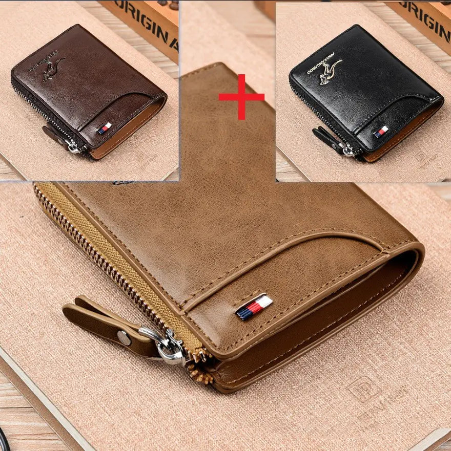 RFID Anti-Theft PU Leather Wallet