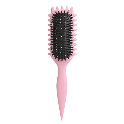 Bounce Shape Round Hairdressing Comb