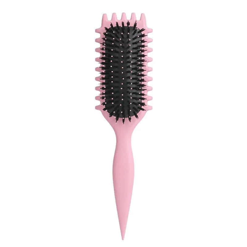 Bounce Shape Round Hairdressing Comb