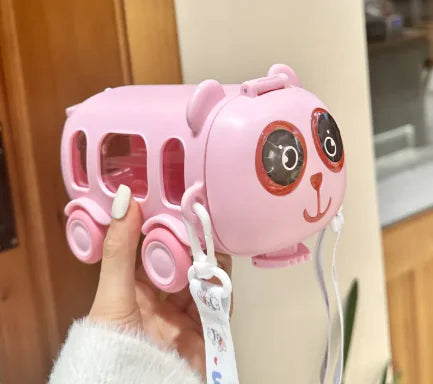 Boy's Cute Straw Car Cup