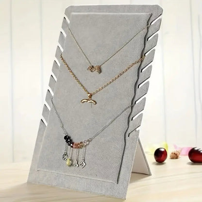 Stylish Freestanding Necklace Storage Rack for Jewelry