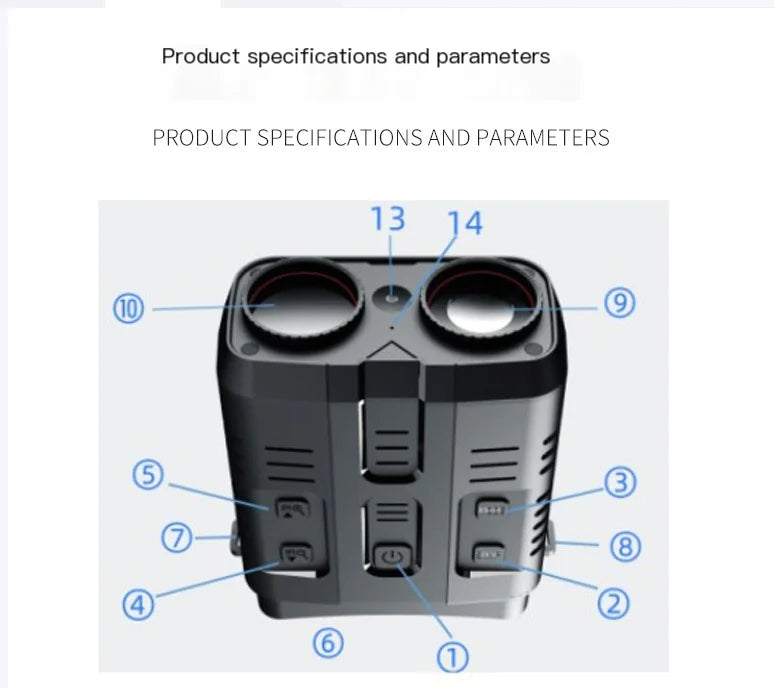 R19 Infrared Night Vision Device - Portable, Dual Use