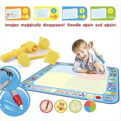 Magic Water Drawing Canvas Blanket