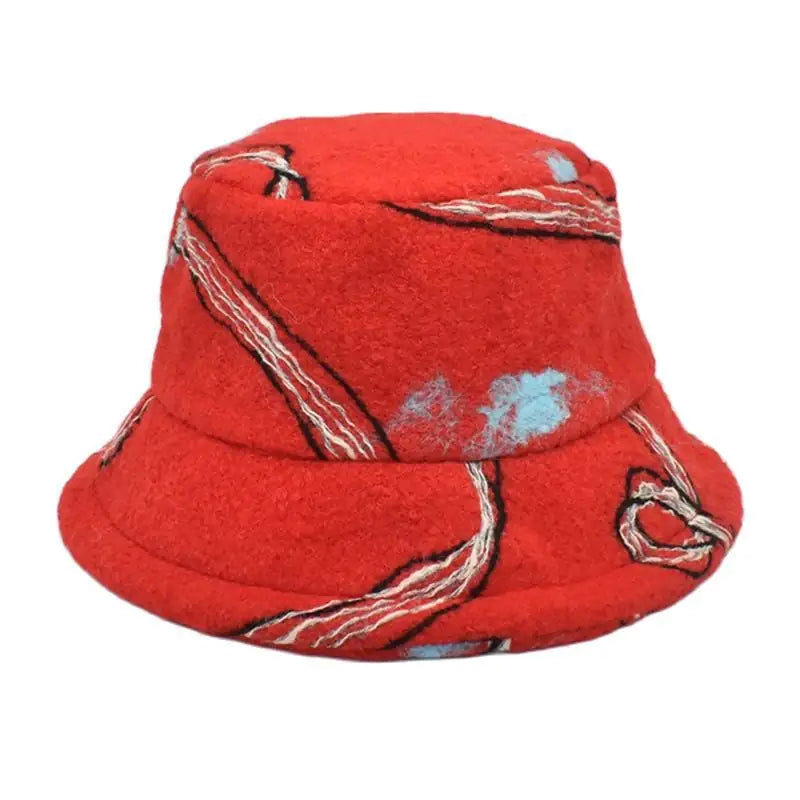Fashionable Woolen Fisherman Hat for Men and Women