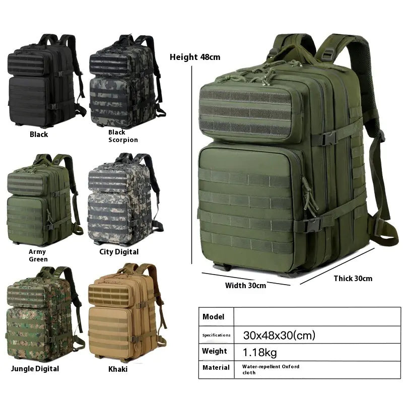 Tactical Outdoor Backpack - Large Capacity