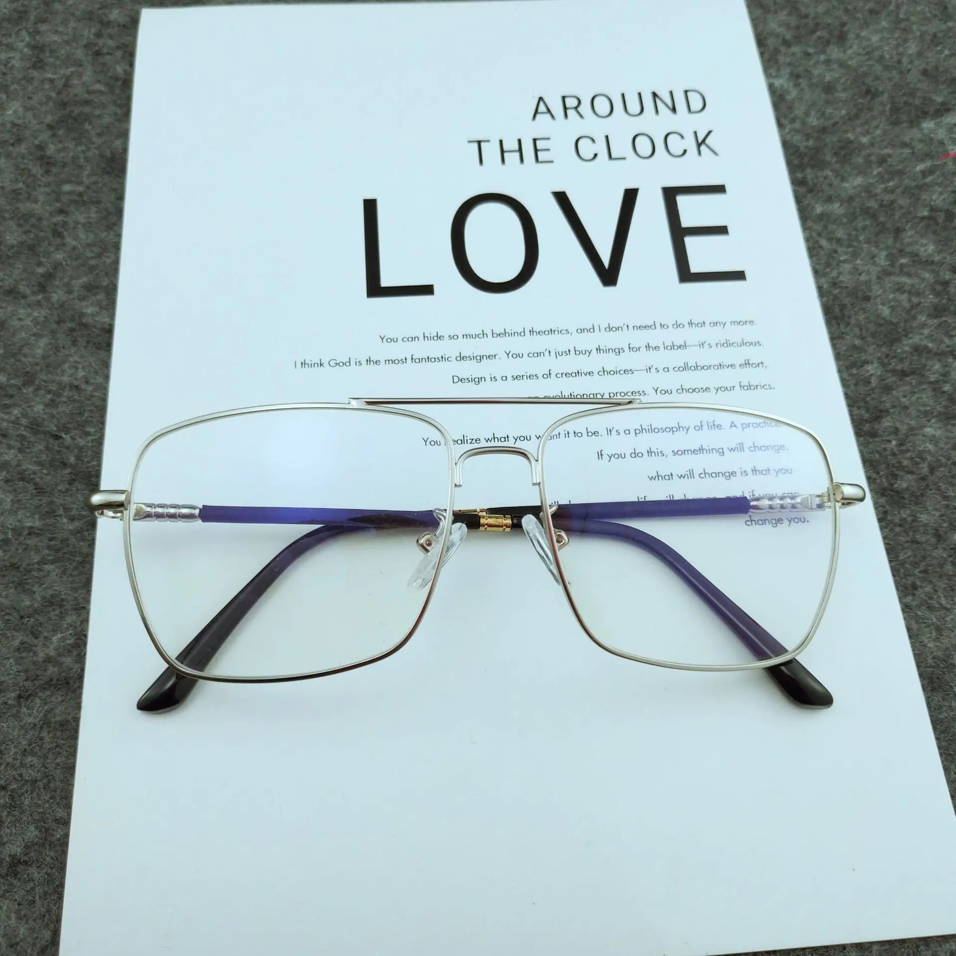 Retro Square Optical Glasses for Men and Women