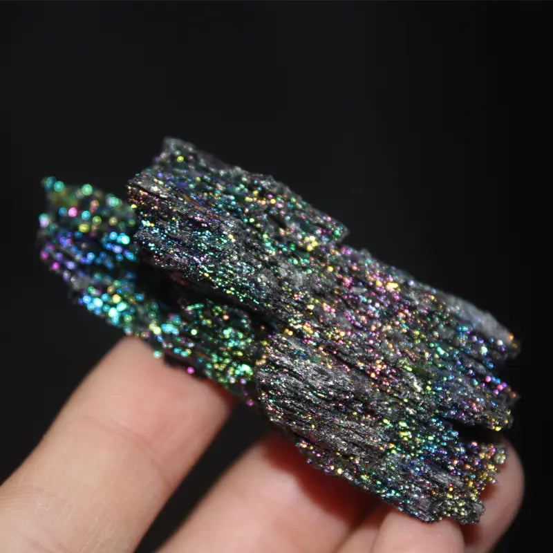Natural Colorful Silicon Carbide Mineral Crystals