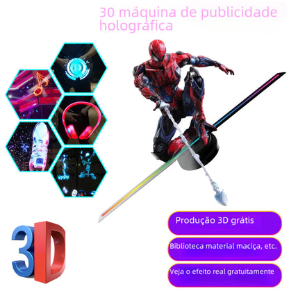 Upgraded 3D Holographic LED Fan Display Screen