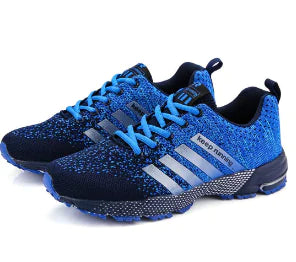 Men's Sport Running Sneakers - Breathable Mesh (One Pair)