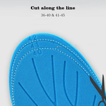 Adjustable Shock Absorption Sports Insole for Comfort