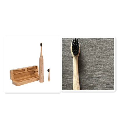 Eco-Friendly Bamboo Electric Toothbrush