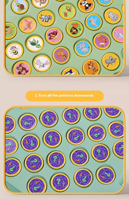 Memory Flip Chess Double Battle Educational Toy