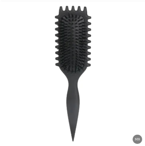 Bounce Shape Round Bristle Hair Brush