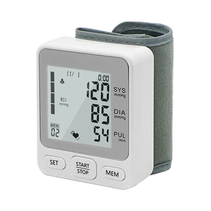 Automatic Digital Wrist Blood Pressure Monitor with Large Screen