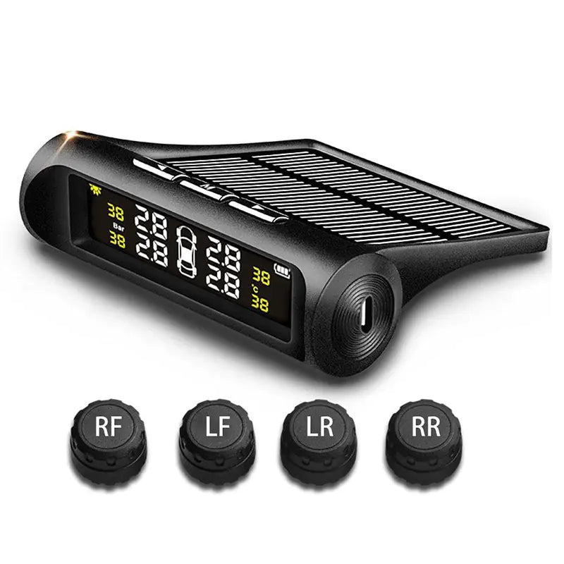 Solar Wireless Tire Pressure Monitoring System