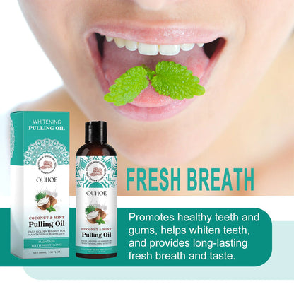 Coconut Oil Fresh Breath Mouthwash