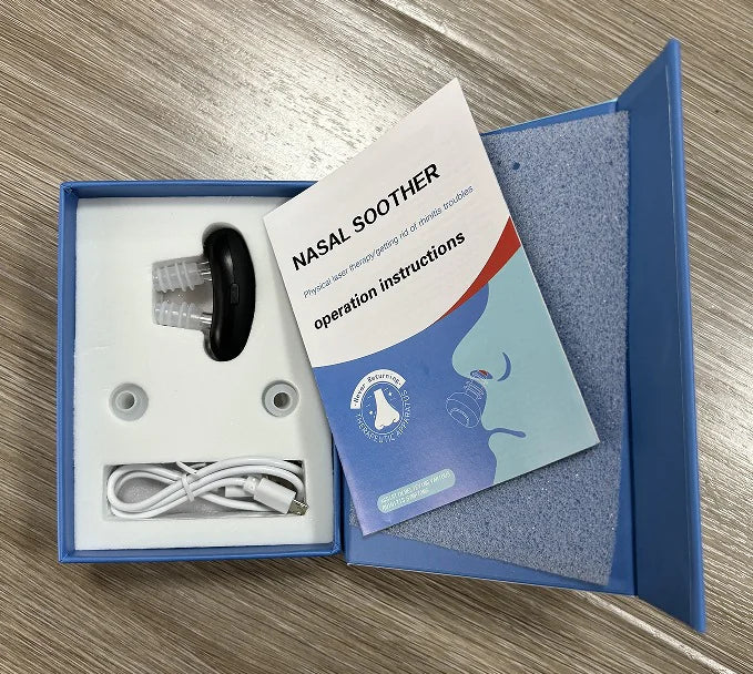 Smart Infrared Nasal Irrigator with Silicone Comfort Sleeve