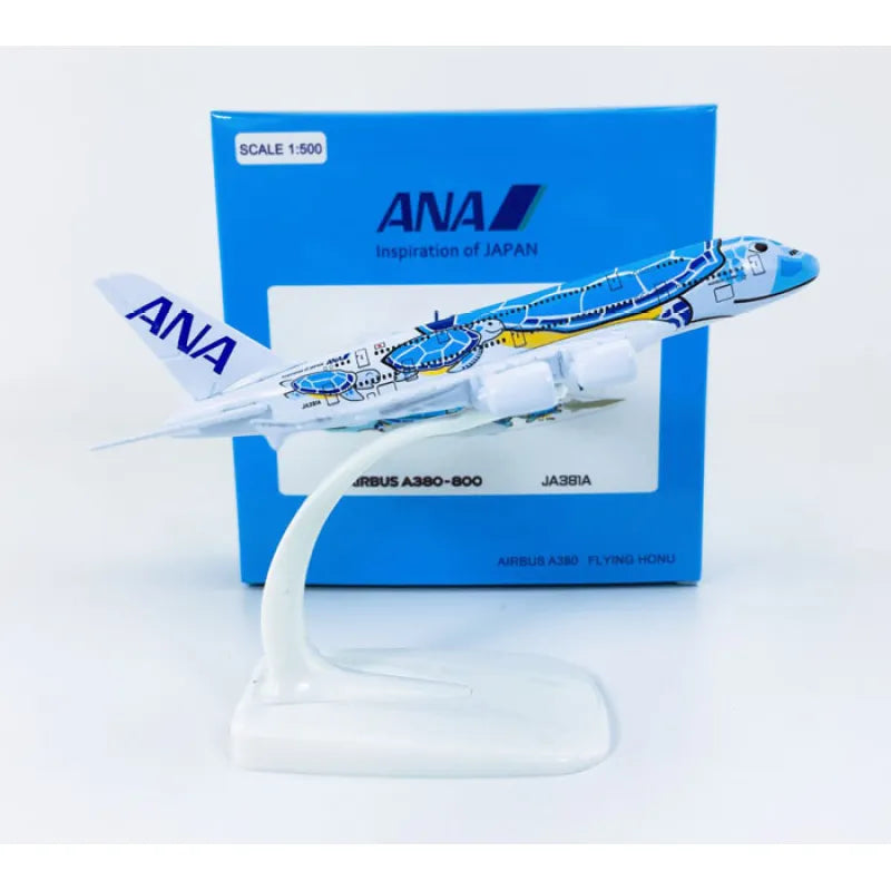Plane Model of ANA Blue Turtle
