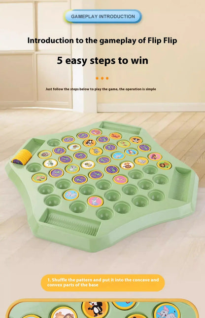 Memory Flip Chess Double Battle Educational Toy