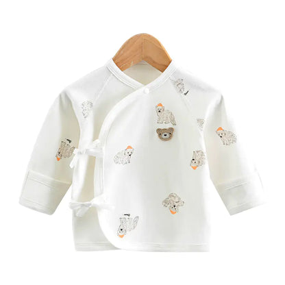Comfortable Class A Cotton Top for Newborns (0-1 Years)