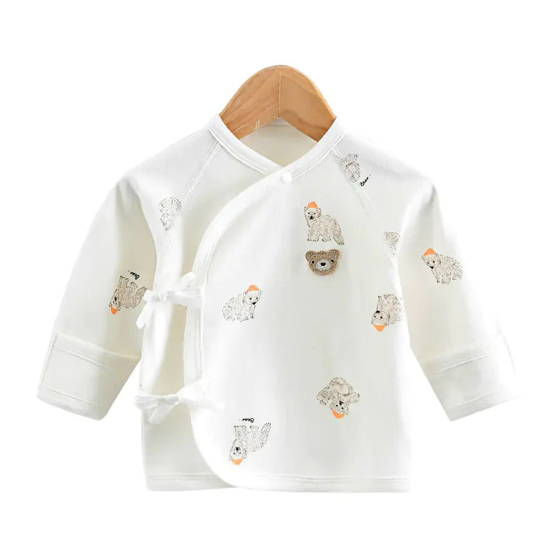 Comfortable Class A Cotton Top for Newborns (0-1 Years)