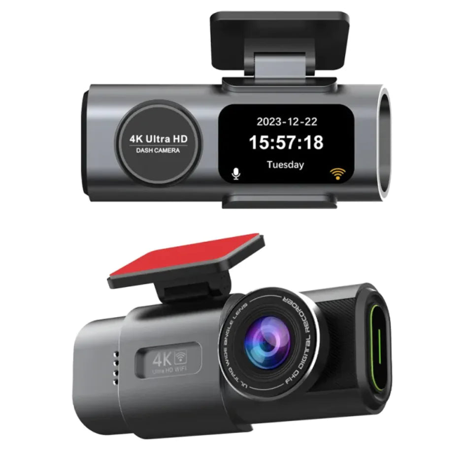 4K WiFi Night Vision Car Security Camera