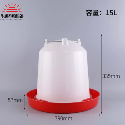 1.5L-15L Thick Plastic Chicken Water Dispenser