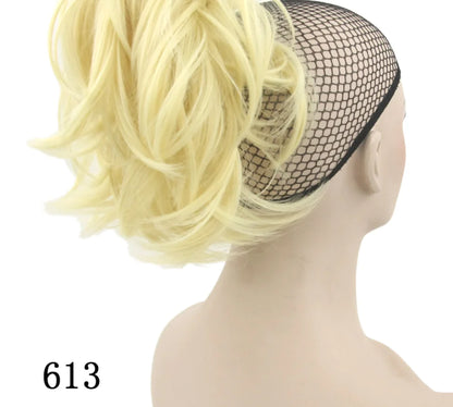 Soft Ponytail Wig in European Style