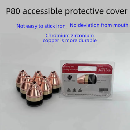 P80 Plasma Cutting Nozzle Ceramic Shield Guard