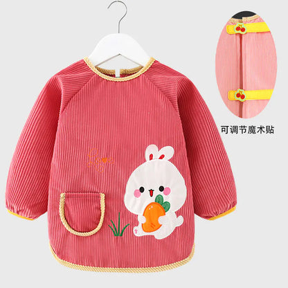 Waterproof Bib for Boys - Stylish Reversible Design