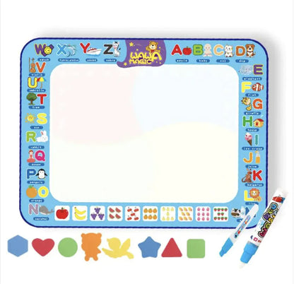 Magic Water Drawing Canvas Blanket