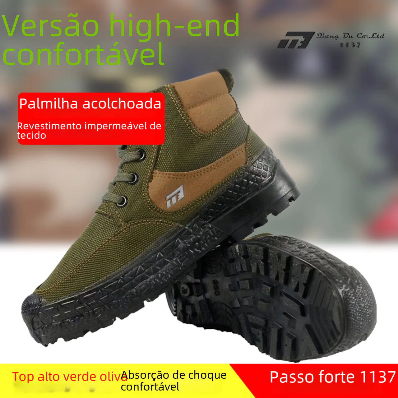 Lightweight Slip-Resistant Work Shoes for Men