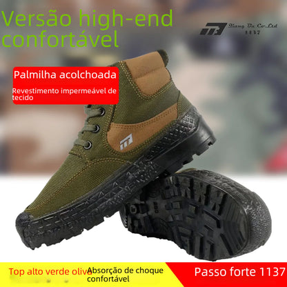 Lightweight Slip-Resistant Work Shoes for Men