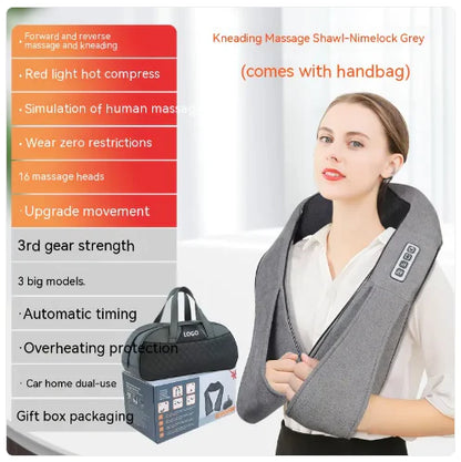 Electric Waist And Back Hot Compress Massager