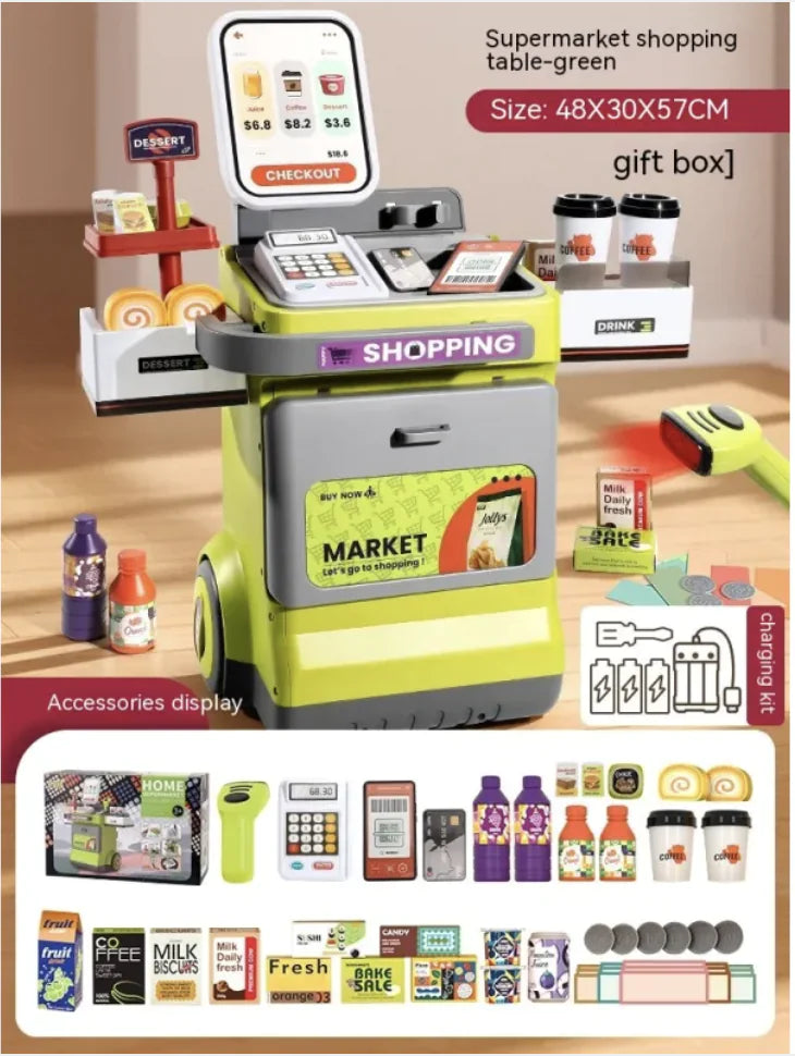 Kids’ Vending Machine & Cash Register Play Set