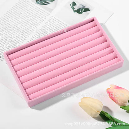 Jewelry Box for Rings and Earrings with Velvet Tray